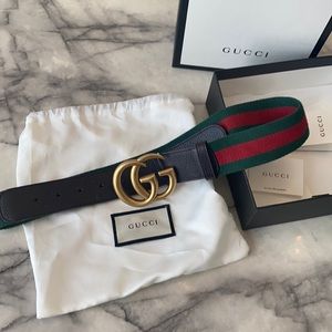 Mens Gucci Double G Belt 